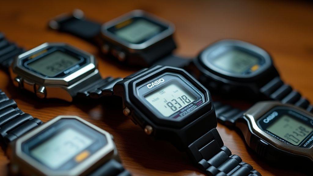 Casio vintage colecionáveis: o que procurar e como avaliar valor