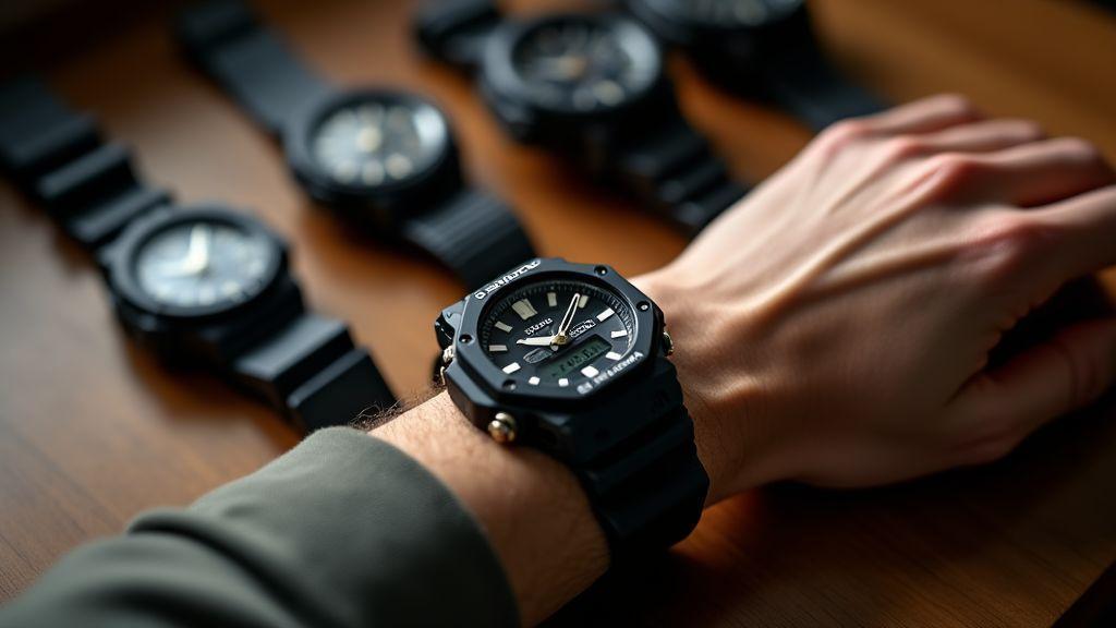 Como escolher o Casio G Shock mais desejado para o seu pulso