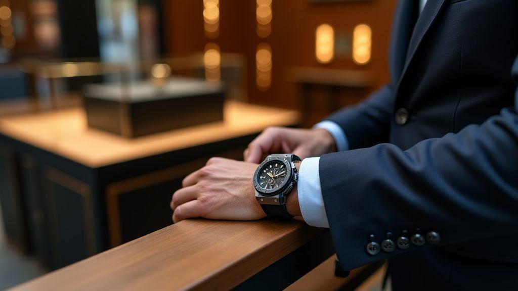 Como você verifica autenticidade na boutique hublot