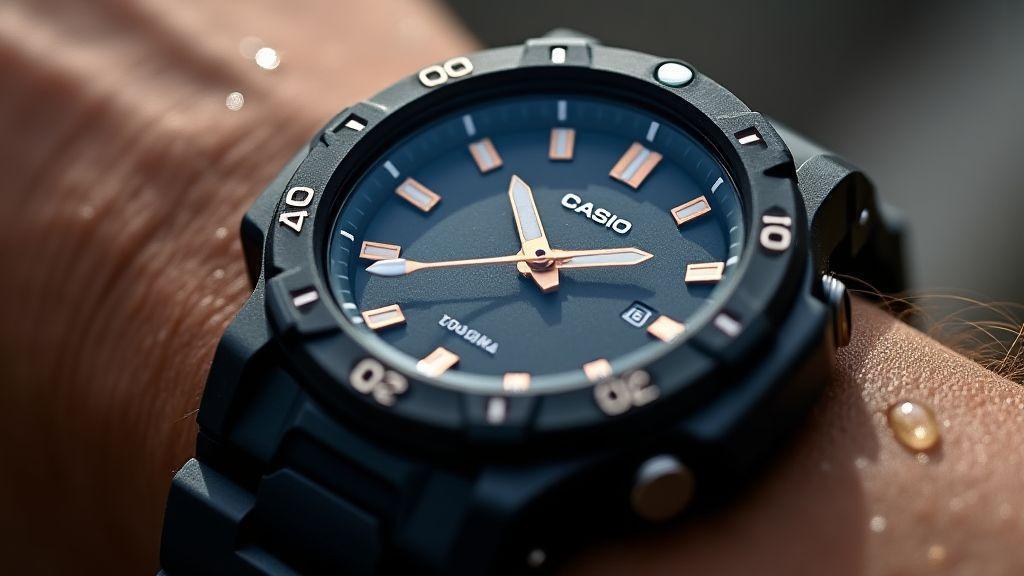 Durabilidade e proteção: relógio Casio masculino resistente para uso diário
