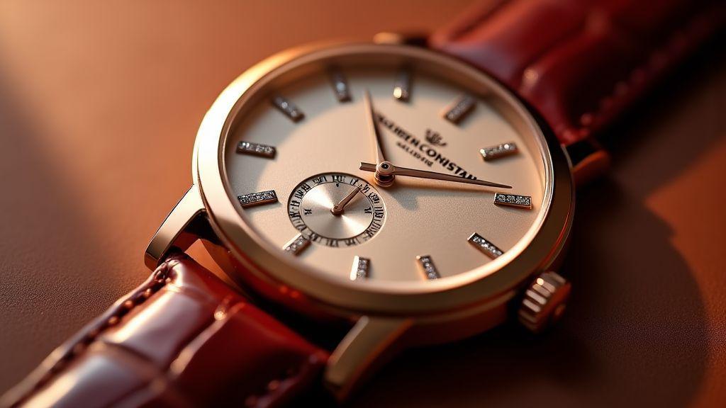 Materiais e design do vacheron constantin feminino