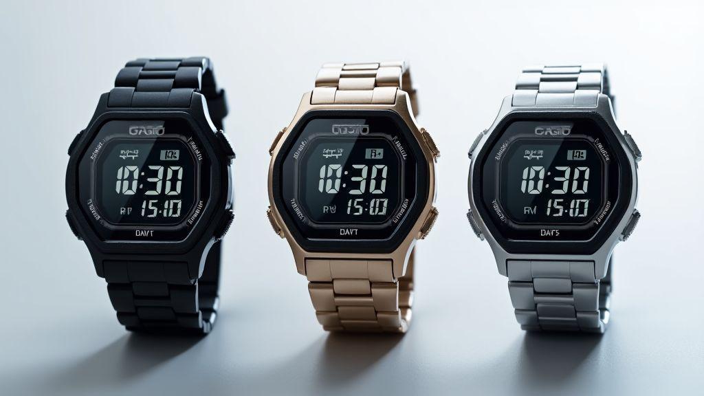 Vantagens dos relógios digitais casio unissex e funções modernas