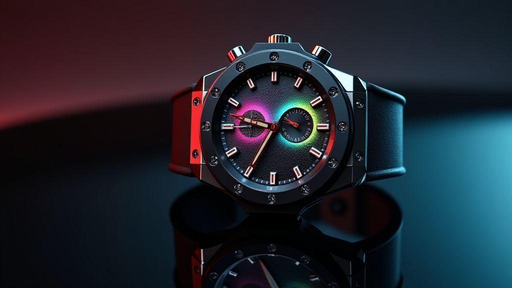 big-bang-e-smartwatch-hublot-luxo-moderno