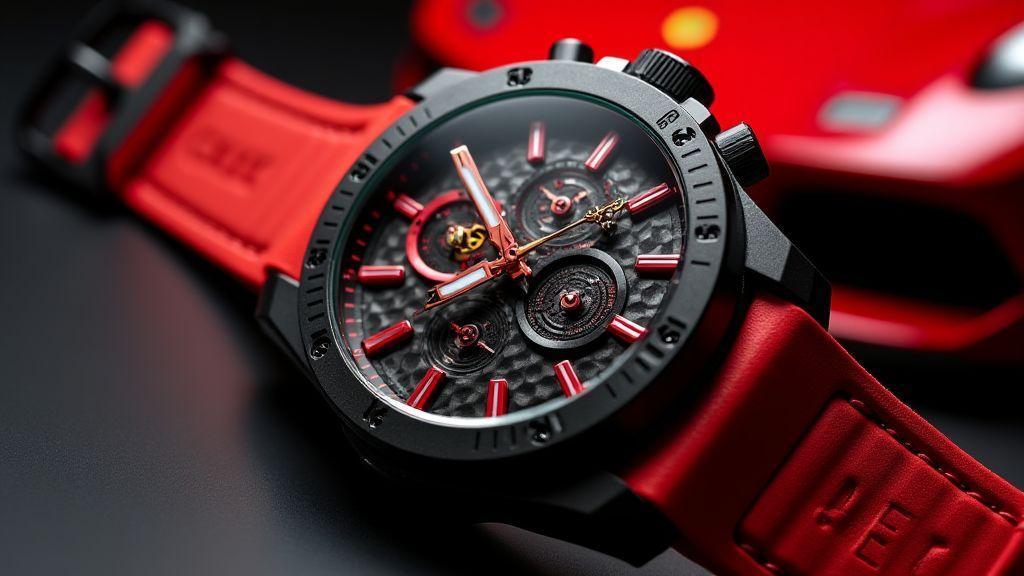 Como o design do big bang ferrari combina materiais de alta performance