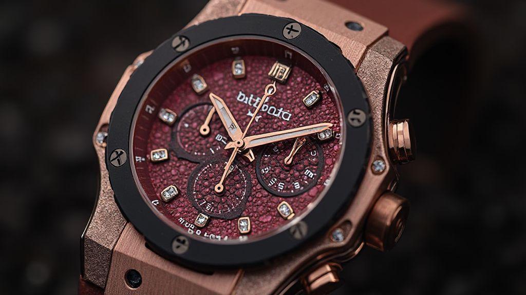 Design e materiais que destacam o big bang 38mm feminino